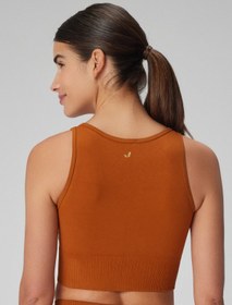 Resim Luz Sıkılaştırıcı & Kaplı Spor Sütyeni Badem - Badem / M 