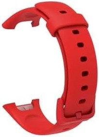 Resim Gpack Xiaomi Mi Band 7 Pro ile Uyumlu Kordon, Mat Klasik Silikon, Kırmızı 