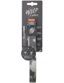 Resim M-pets Wild Jungle Collar Köpek Boyun Tasması L Kamuflaj 