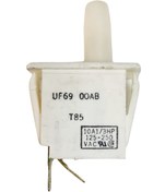 Resim Universal Buzdolabı Lamba Buton Kapı Arçelik 2 Soket Yassı Yan Çıkış- ( 1 Adet) 