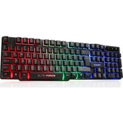 Resim Dark Elite Force DK-AC-GK1000 Usb Kablolu Mekanik Hisli Aydınlatmalı Oyuncu Q Klavye 
