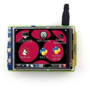 Resim WaveShare 3.2 Inch Raspberry Pi Dokunmatik LCD Ekran (Birincil Ekran) 