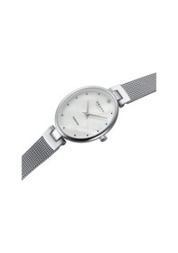 Resim Obaku Denmark V312lxcwmc Quartz Hasır Kordon Gri 24 Mm Kadın Kol Saati Gri 