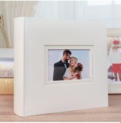 Resim N55060 6 İnç Çift Anma Albümü Beyaz 