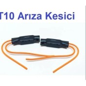 Resim HLD 5W Park Ledleri Için Dipsiz T10 Arıza Kesici Kaliteli Taş Modüllü 