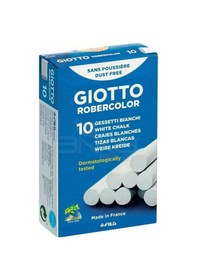 Resim Giotto Robercolor Tozsuz Tebeşir Beyaz 10lu Paket 538700 