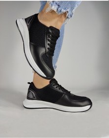 Resim Unisex Siyah Spor Ayakkabı Siyah 
