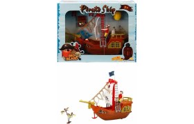 Resim Sunman 1031229 Sun-Yfn-Rdb-Korsan Oyun Set Beyaz Yelken Ort 