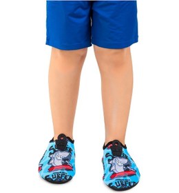 Resim Kiko Kids Surfer Havuz Plaj Erkek Çocuk Deniz Ayakkabısı 7561 Mavi Mavi 