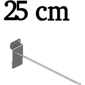Resim 80 Adet 25 Cm Kanallı Pano Kancası, Bijuteri, Aksesuar Askı 