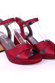 Resim E&L Company 7cm Bordo Vişne çürüğü saten. Koşma Garantilidir. 