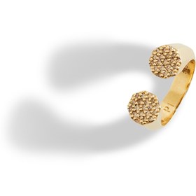 Resim Double Headed Seljuks Cognac Diamonds Ring - 7 