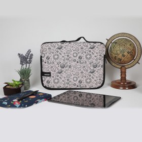 Resim Moserini Ipad Samsung Huawei Lenovo Smart Slim Desenli Tablet Çantası - Space 