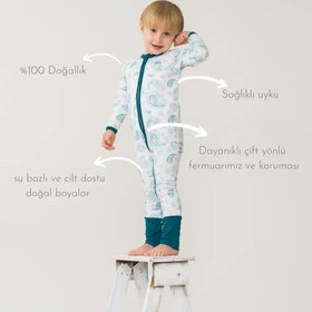 Resim KidZee 1.0 TOG Bloom Zee-Suit Patikli Uyku Tulumu - 3-4 Yaş 