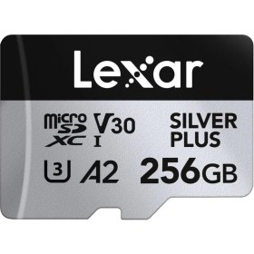 Resim Lexar 256GB Silver Plus 205MB 4K V30 Uhsı Micro Sd Hafıza Kartı 