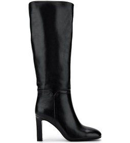 Resim Tamer Tanca Kadın Hakiki Deri Siyah Deri Klasik Çizme 1096 6702 Bn Czm Sk24-25 Sıyah Dr Siyah 