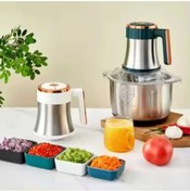 Resim BAGGA New Npp-model 5’litre 5 Bıçaklı Mutfak Robotu Orta Boy Pratik Yardımcı 