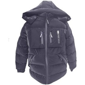 Resim Life For Moda Erkek Çocuk İçi Peluş Astarlı Çıkarılabilir Kapüşonlu Su Geçirmez Mont 2042 Lacivert 