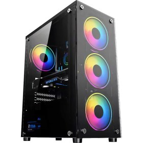 Resim İzoly Ocean i5-4570 16GB 512GB SSD RX550 4GB Oyuncu Masaüstü Bilgisayarı 