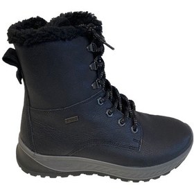 Resim Bot Kadın Diğer 14504 39j Jacalu Letaher Upper And Ppu Sole Black Siyah 