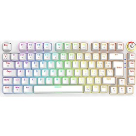 Resim Rampage Enigma 75 USB RGB Kırmızı Switch 1800 Kompakt Mekanik Klavye 