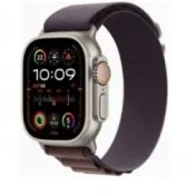 Resim Apple Watch Ultra 2 GPS + Cellular 49mm Natürel Titanyum Kasa ve Indigo-Alpine Loop Kordon Akıllı Saat 