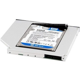 Resim 9.5Mm İnce Caddy Dvd'Ye 2. Hdd Ssd Bağlama Aparatı Caddy 9.5Mm 