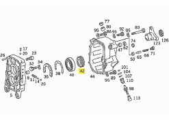 Resim SANZIMAN YAG KECESI 190 W201 88-93 W123 79-85 W124 88-92 W140 91-98 SPRINTER 00-06 CORTECO 82019287 CORTECO