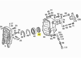 Resim SANZIMAN YAG KECESI 190 W201 88-93 W123 79-85 W124 88-92 W140 91-98 SPRINTER 00-06 CORTECO 82019287 