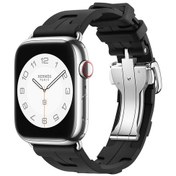 Resim Watch 42mm Spor Görünümlü Clo Krd-94 Silikon Kordon-siyah 