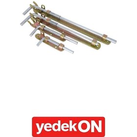 Resim Ferforje Yaylı Sürgüler 