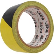 Resim Boss Tape Sarı Siyah Duct Tape En:48 Boy:5mt - 1 
