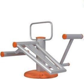 Resim Soylu Mekik ve Şınav Aleti - Dış Mekan Fitness Ekipmanı 