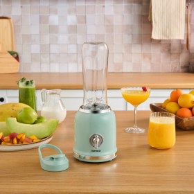 Resim Karaca Retro Personal Kişisel Smoothie Blender Green 