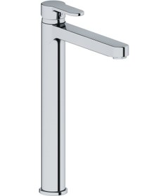 Resim Adell Lento Uzun Lavabo Bataryası Krom 
