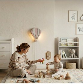 Resim Missidea Kapadokya Işığı Lamba Pembe - Beyaz 