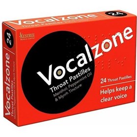 Resim Vocalzone Klasik Pastil 24 Adet 