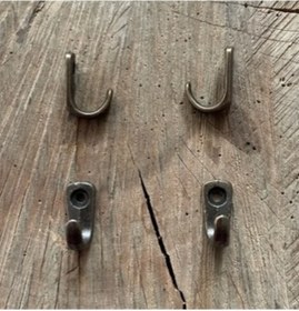 Resim DEKORATİF MİNİ ASKI ANTİK SARI MİNİ KANCA TESBİH ASKISI 100ADET 2CM 