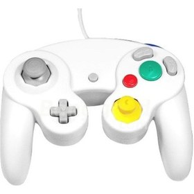 Resim Nintendo Wii Gamecube Gc Remote White İçin Klasik Pro Gamepad Joypad Denetleyicisi 