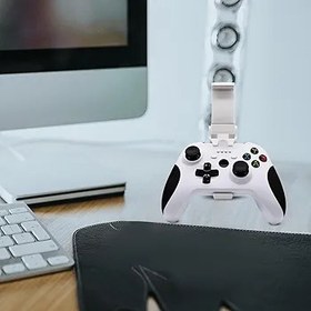 Resim ibasenice Ayarlanabilir Gamepad Tutucusu - Klipsli Telefon Tutucusu Ayarlanabilir Gamepad Standı Oyun Kumandası Tutucusu 