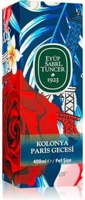 Resim Eyüp Sabri Tuncer Paris Gecesi Kolonyası 400 Ml Silindir Pet Şişe 1 Paket 