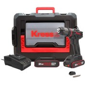 Resim Kress Kuc30.1 20volt/2.0ah Li-ion 60nm Çift Akülü Kömürsüz Profesyonel Şarjlı Darbeli Matkap 