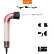 Resim miFly Super Hairdryer Saç Kurutma Makinesi Pembe 