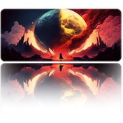 Resim Mouse Pad Büyük Boy Gaming Oyuncu Xl 70x30 Cm BLOODYMOON 