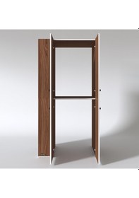 Resim Kenzlife Çamaşır-Kurutma Makinesi Dolabı Kapaklı Fedyenka Sol Cvz 180*090*60 Banyo Arkalıksız Çok Renkli 