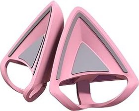 Resim Razer Kitty Ears V2: Kulaklıklar, Oyun Kulaklıkları için Klipsli Kitty Kulakları - Evrensel Uyum - Çok Yönlü, Ayarlanabilir Kayışlar - Hafif Sillikon - Dayanıklı ve Rahat - Kuvars Pembesi 
