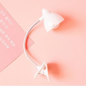 Resim Zarif İnci Akrobat Mandallı Pilli Led Lamba Kitap Okuma Lambası 