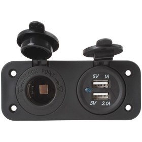 Resim Şarj ve Usb Soketi. 12V/24V 