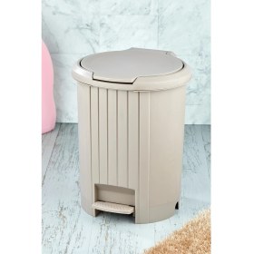 Resim PremiumPort Bas Aç Mekanizmalı Banyo ve Mutfak Çöp Kovası, Şık ve Kullanışlı Tasarım 