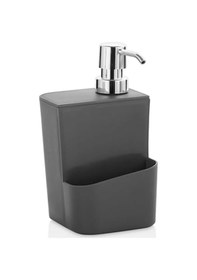 Resim 650 Ml 2&amp 39 Si 1 Arada Akıllı Sabunluk Ve Süngerlik Beyaz 